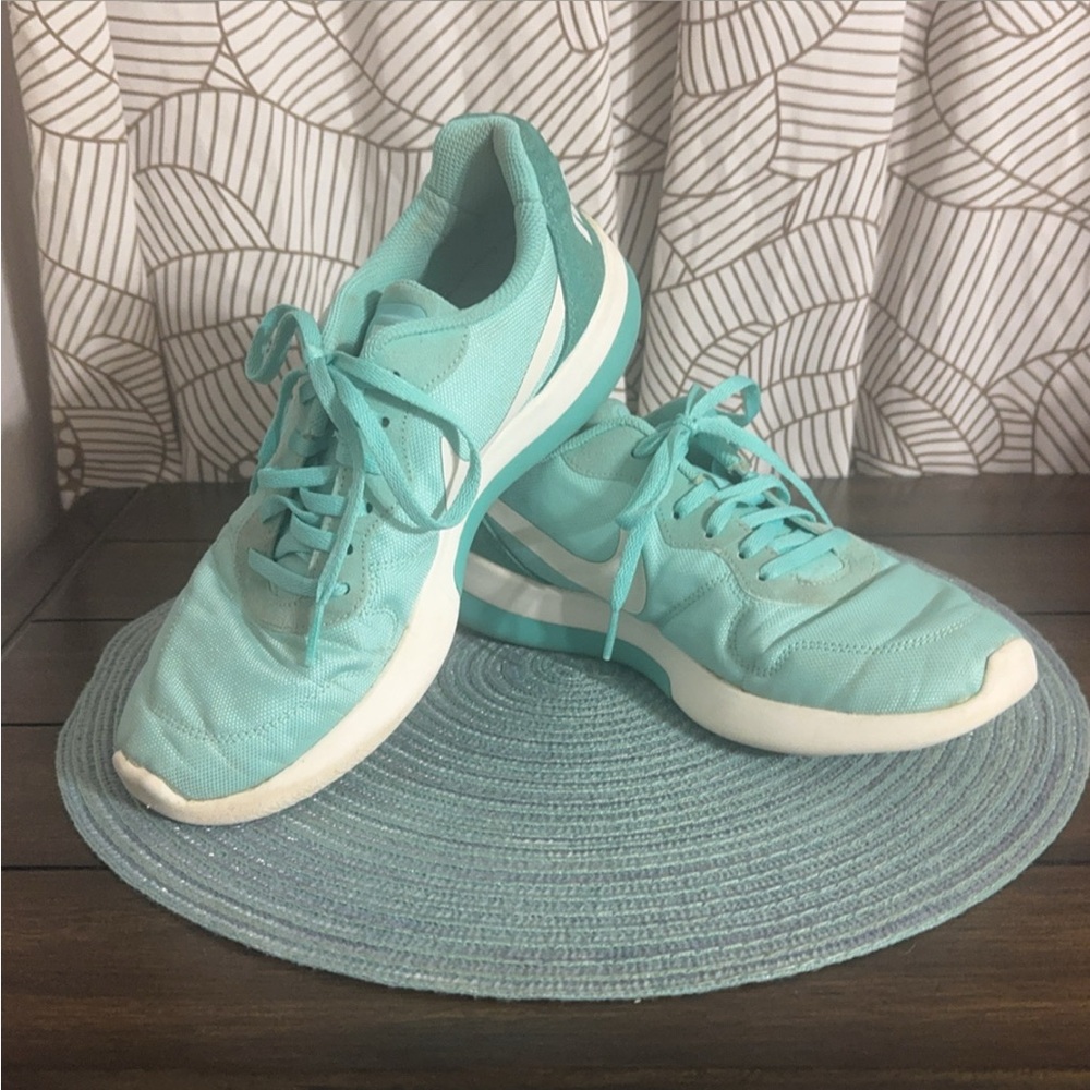 Nike Mint Green Athletic Sneakers